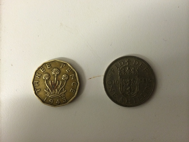 Coins found at Harwich